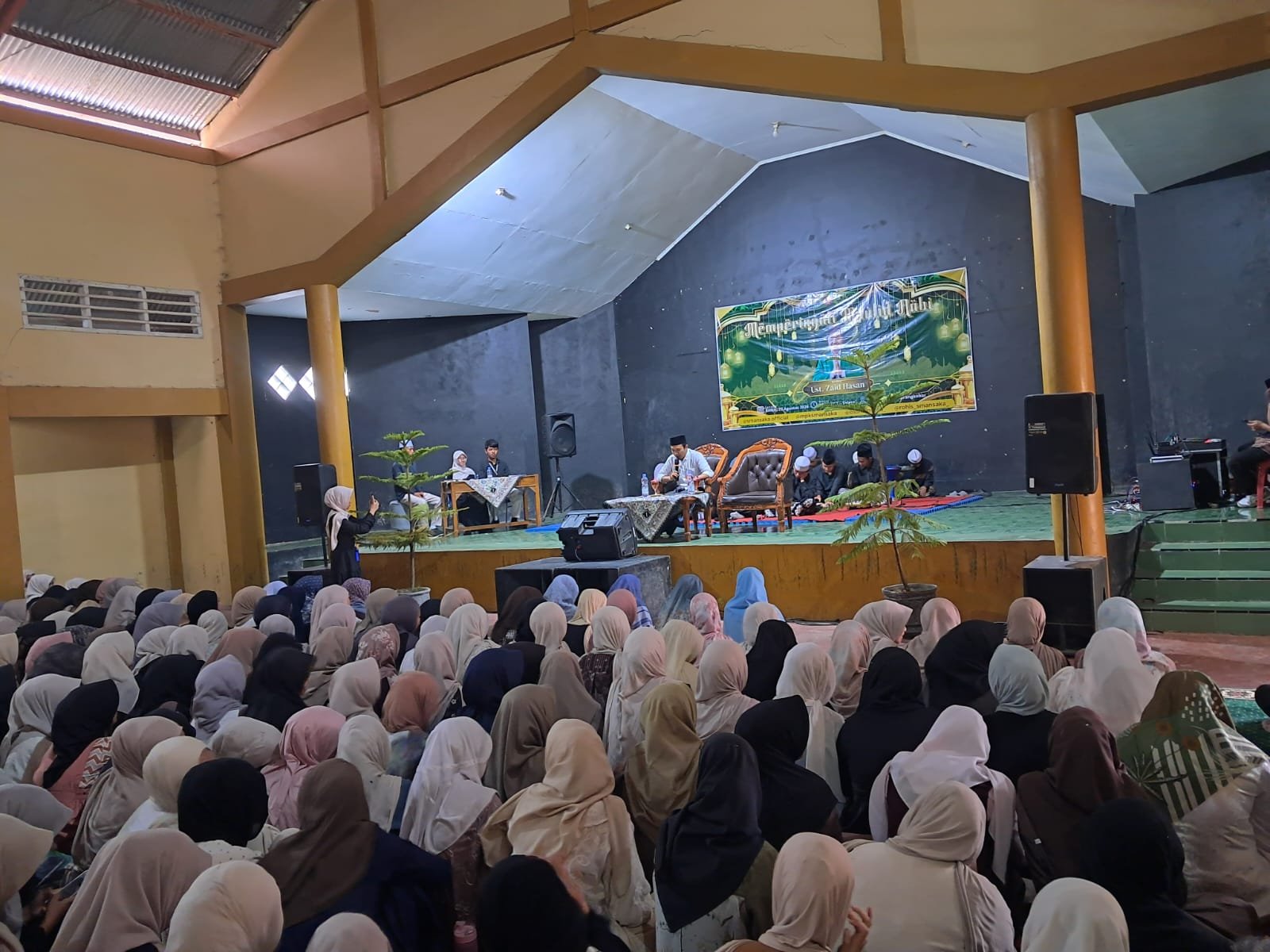 Peringatan Maulid Nabi Muhammad SAW di SMAN 1 Karangkobar