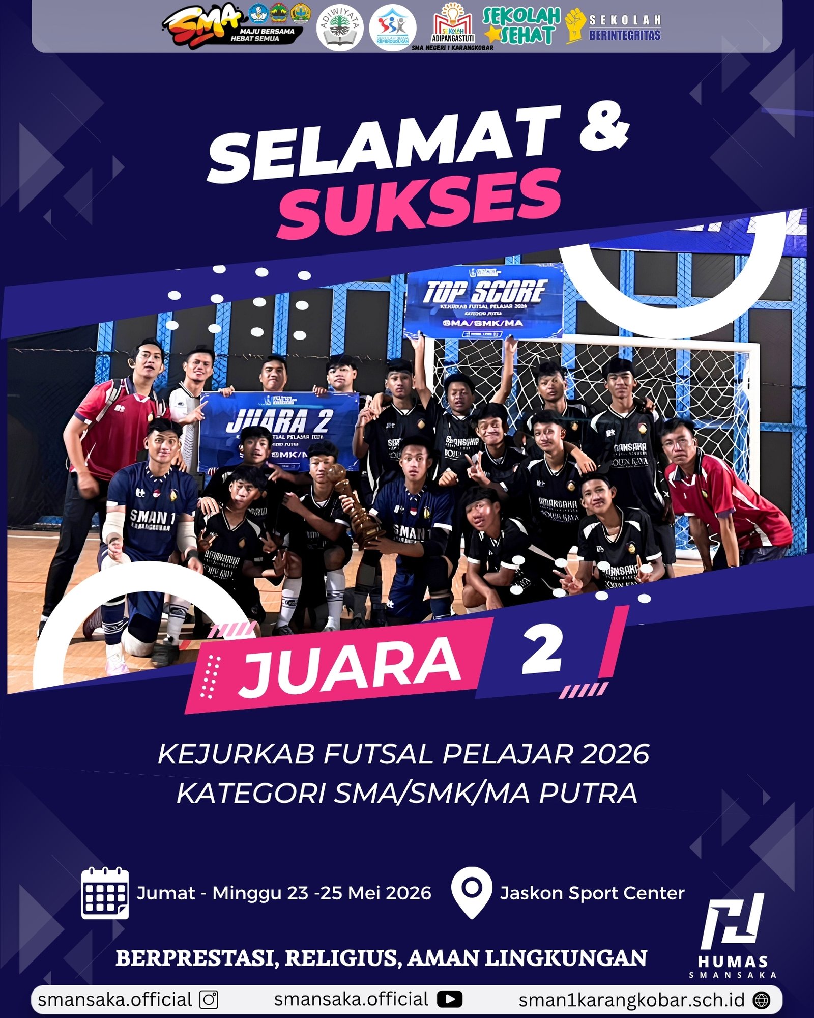 Juara 2 Futsal