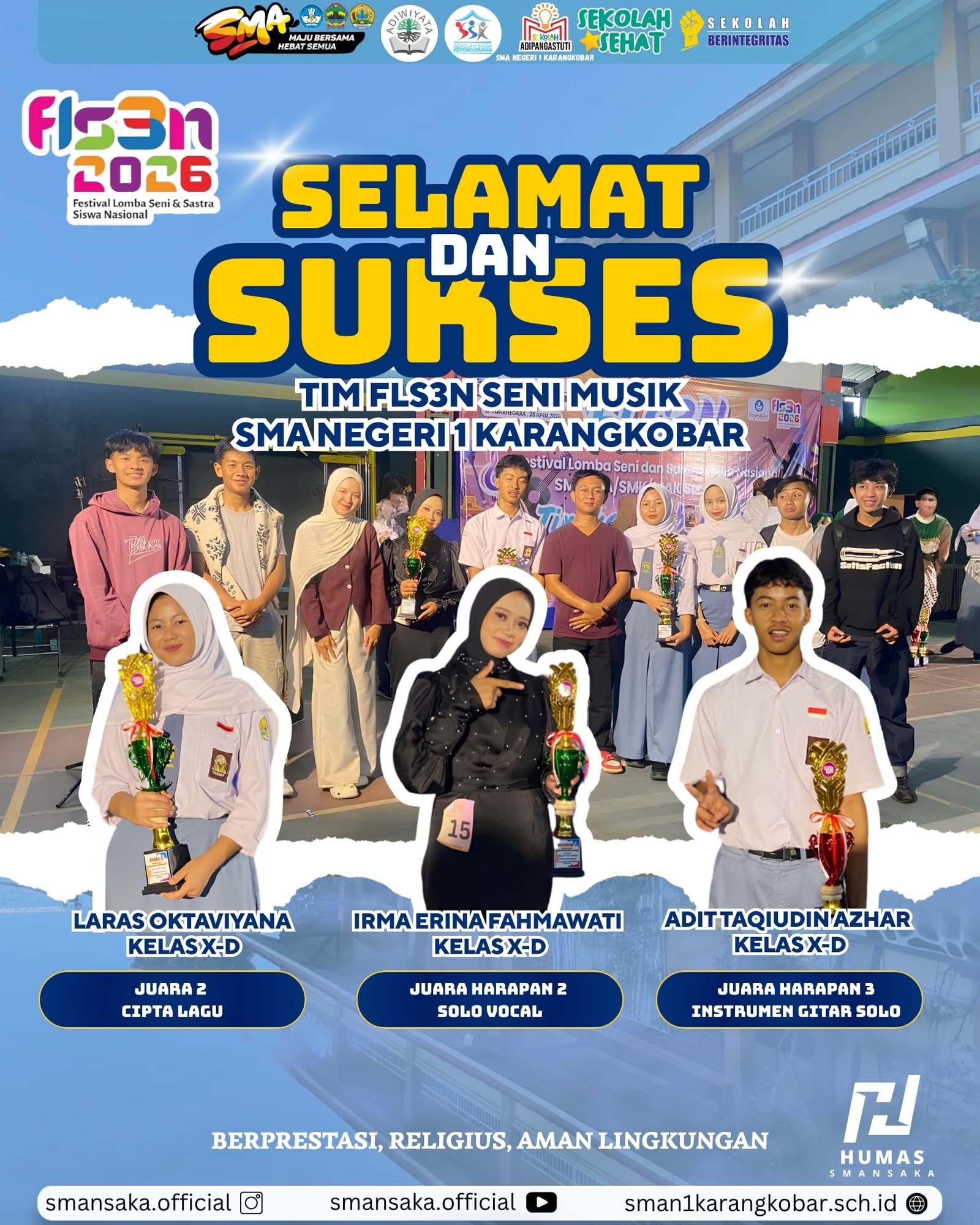 PRESTASI FLS3N (MUSIK)