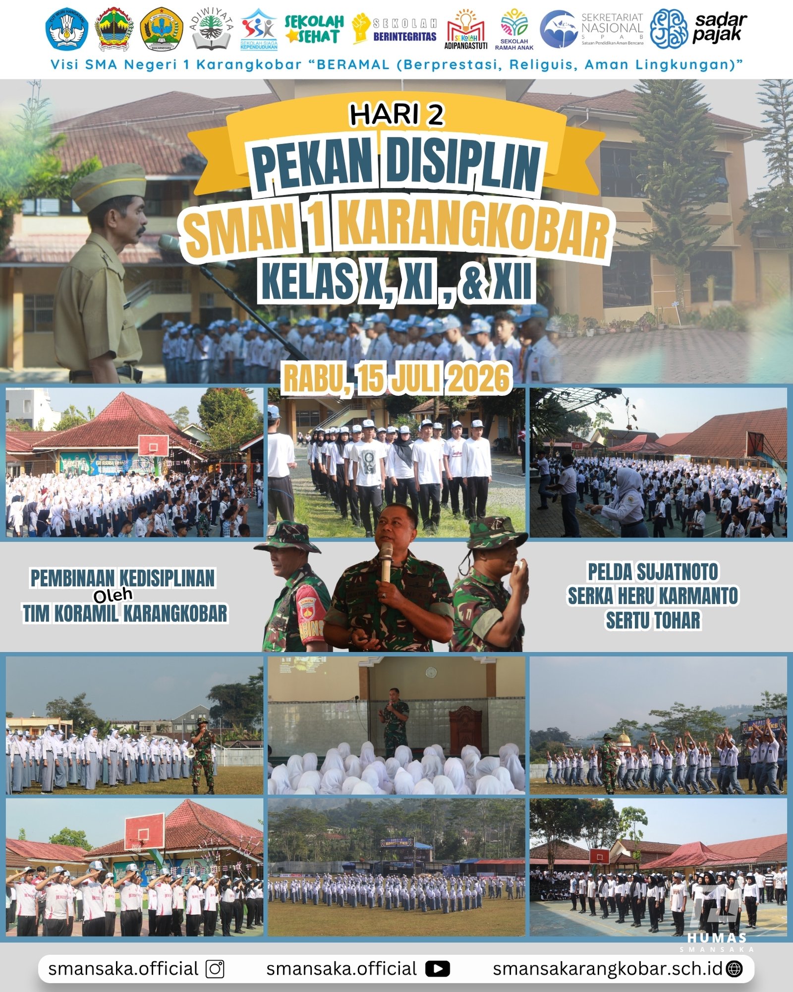 Pekan Disiplin 15 Juli