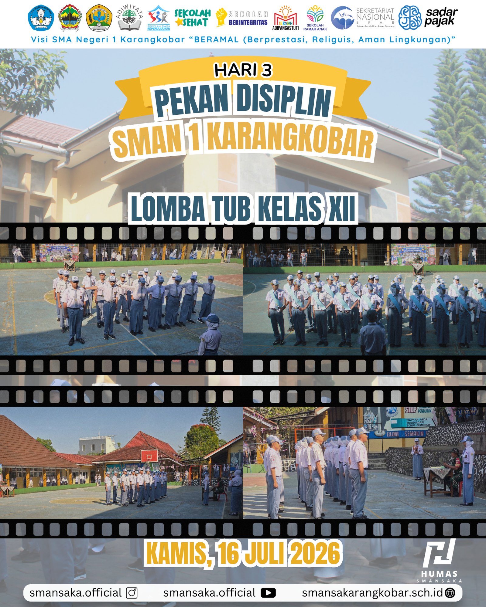 Pekan Disiplin 16 Juli