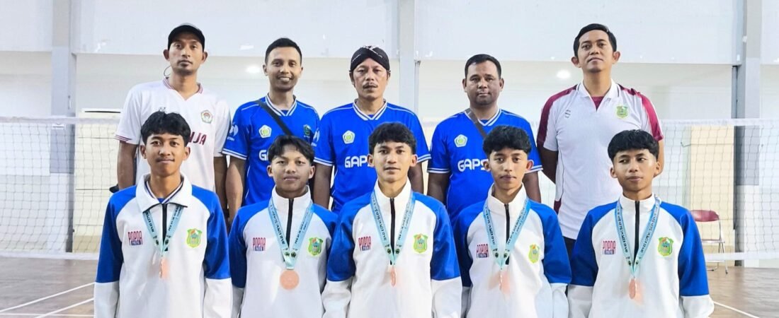 Tim Sepak Takraw SMAN 1 Karangkobar Kembali Raih Medali